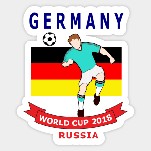 Germany World Cup 2018 Sticker